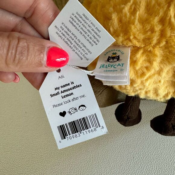 Jellycat Lemon Amuseables NEW! Fast Ship - Picture 8 of 8